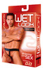 Falcon Wet Look C-Ring Jock Small, Black- 28