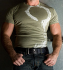 Mens Green Stockroom Handcuff Tshirt