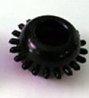  Gummy-Cock-Ring - Black