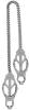 Japanese Clover Clamps - Silver