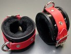 Firecracker Patent Leather Ankle Restraints