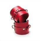 KinkLab Bondage Basics Leather Wrist Cuffs, R