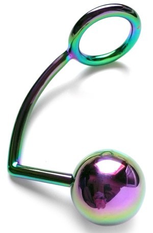 Trailer Hitch Large Rainbow