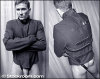 Black Canvas Straitjacket w/ Leather Straps, Small