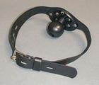 Locking Ball Gag, White