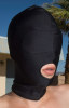 Spandex Hood w Blindfold & Mouth Hole