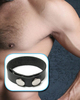 KinkLab 3 Snap Cock Ring, Leather