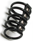 KinkLab 5 Gates of Hell CBT Harness, Rubber