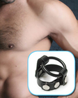 KinkLab Ball-Splitting Cock Ring Harness, Rub