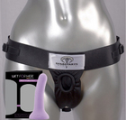THEO HARNESS PARTNER PACK SIZE B - DILDO PURPLE MEDIUM