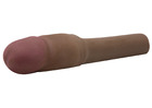 Cyberskin 4 Inch Xtra Thick Transformer Penis Extension Brown Sex Toy Product