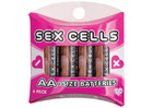 Sex Cells AA-Size Batteries, 4 Pack