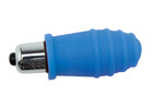 Climax Silicone Vibrating Bullet, Blue Pop