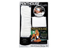 Penthouse Couples Satin & Scented Bondage Kit, White