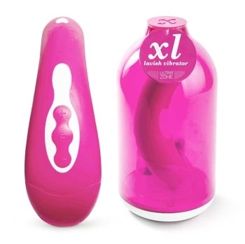 XL Lavish Vibrator, Velvet Pink