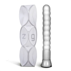 Zig Zag 7x Extreme Bend Self-Heating Vibe, Zig, White