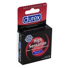 Durex High Sensation Lubricated 3pk