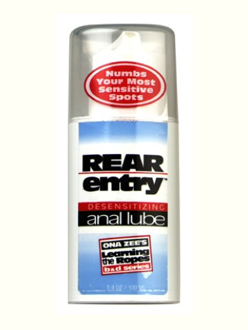 Rear Entry Desensitizing Anal Lubricant