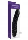 Kinx Rambo 7 Realistic Vibrator Black Os Sex Toy Product