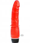 Spartan 5 Realistic Vibrator Red Kinx Sex Toy Product