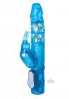 Minx Twin Turbo Rabbit Vibrator Blue Os Sex Toy Product