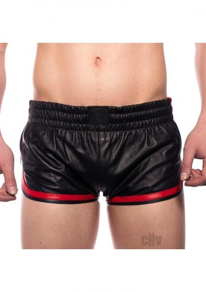Prowler Red Leather Sport Shorts Redxxxl Sex Toy Product