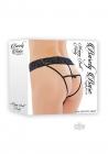 Strappy Butt Panty Black Sex Toy Product