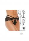 Barely B Butterfly Strap Thong Black Sex Toy Product