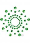 Mimi Emerald Rhinestone Pasties Sex Toy Product