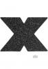 Flash Cross Black Pasties Sex Toy Product Image 1