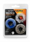 Stay Hard Triple Stretch 3pk Crings Sex Toy Product