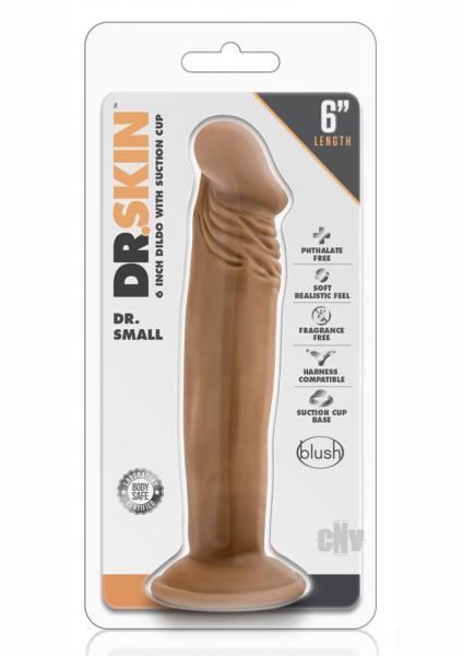 Dr Skin Dr Small 6 inches Dildo Mocha Tan Sex Toy Product