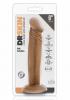 Dr Skin Dr Small 6 inches Dildo Mocha Tan Sex Toy Product Image 3