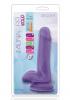 Au Naturel Bold Delight 6 inches Dildo Purple Sex Toy Product Image 3