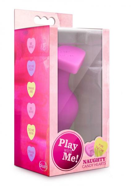 Play W/ Me Naughty Candy Heart Pink Sex Toy Product
