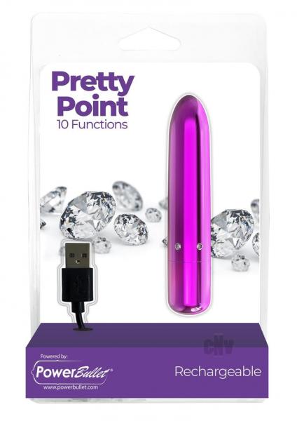 Powerbullet Pretty Point Purple Sex Toy Product