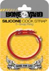 Boneyard Silicone Cock Strap Red Sex Toy Product