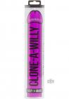 Clone A Willy Kit Vibrating Neon Purple Sex Toy Product