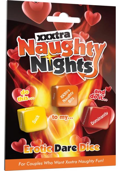 XXXtra Naughty Nights Erotic Dare Dice Game Sex Toy Product