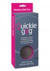 Quickie Ball Gag Medium Black Sex Toy Product