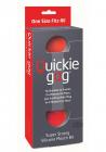 Quickie Bit Gag Red Sex Toy Product