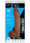 Jock Vibrating Dong W/balls 10 Caramel Sex Toy Product