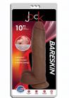 Jock Bareskin Dong W/balls 10 Caramel Sex Toy Product
