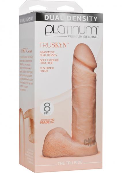 Truskyn Tru Ride 8 inches Vanilla Beige Dildo Sex Toy Product