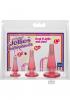 Crystal Jellies Anal Trainer Kit Pink Sex Toy Product Image 2