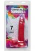 Crystal Jellies Ballsy Cocks 7 Pink Sex Toy Product Image 2