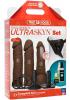 Vac-U-Lock Dual Density Ultraskyn Strap On Set Brown Sex Toy Product Image 3