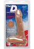 The D Super D 9 inches Dildo with Balls Caramel Tan Sex Toy Product Image 2