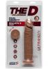 The D Realistic D 8 inches Dildo Ultraskyn Tan Sex Toy Product Image 2
