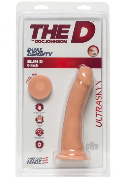 The Slim D Ultraskyn 6 Vanilla Sex Toy Product